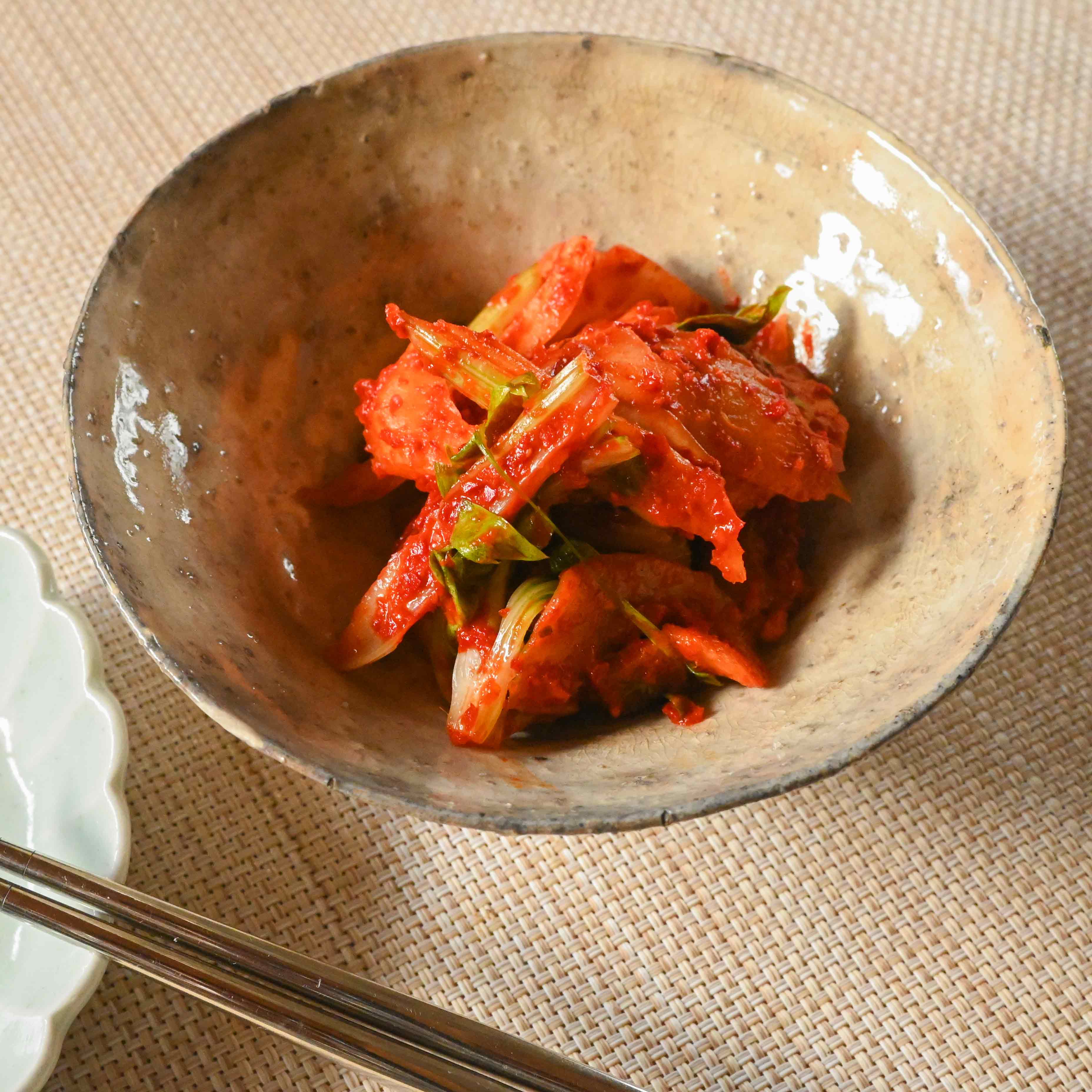 絶品! セロリキムチ